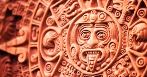Calendario Azteca, fotografía por Don Bayley