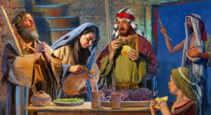 The Passover Supper (la cena de la Pascua) por Brian Call