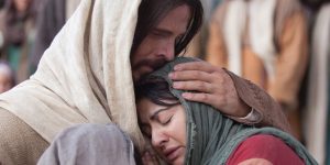 Jesus Mourning (Jesús lamentándose) a través de LDS Media Library