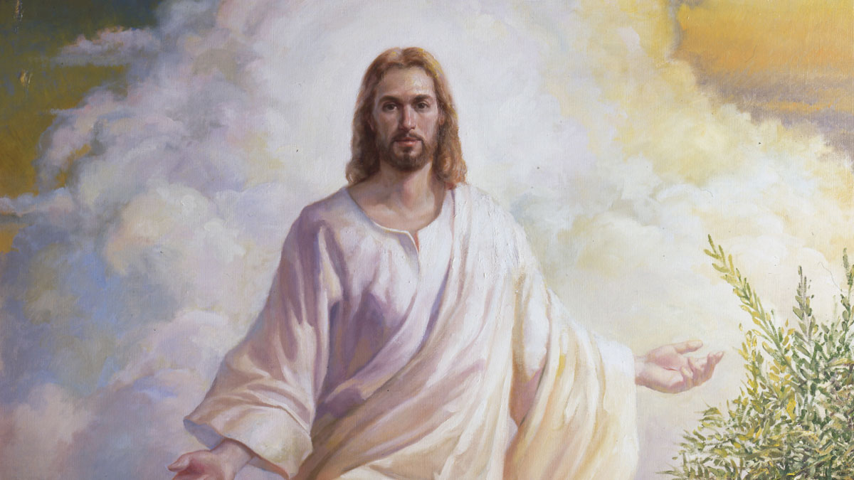 "The Resurrected Christ" ("El Cristo resucitado) por Wilson J. Omg