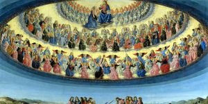The Assumption of the Virgin (La asunción de la Virgen) por Botticini