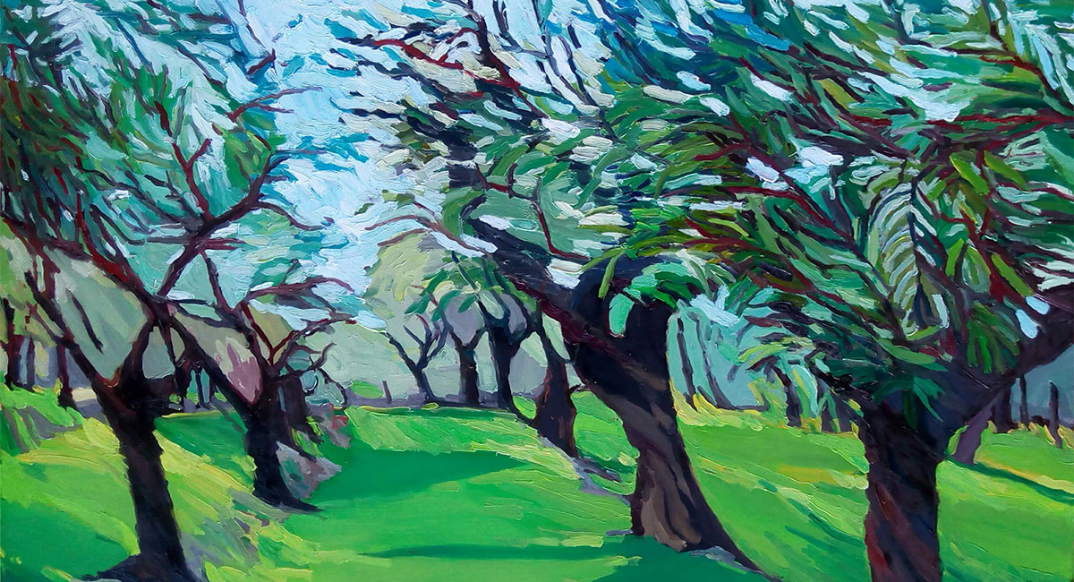 "The Olive Grove" (El Olivar) por Nancy Andruk Olson