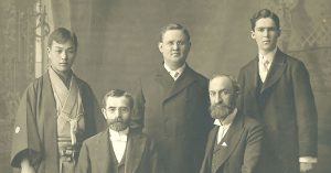 Élder Alma Taylor, Heber J. Grant y compañeros misioneros a través de Recursos del Evangelio
