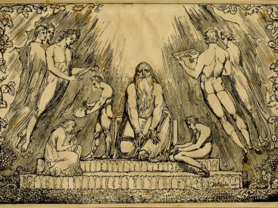The Vision of Enoch (La Visión de Enoc) por William Blake