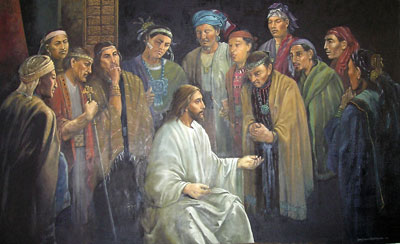 Cristo con los 12 por Jorge Cocco