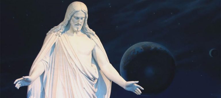 Cristo en Salt Lake City, imagen vía lds.org