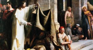 Jesús cura a los enfermos, por Carl Bloch