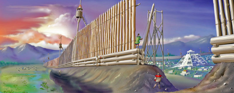 Captain Moroni's Works of Timpers (Las obras de madera del Capitán Moroni) vía brunson20.com