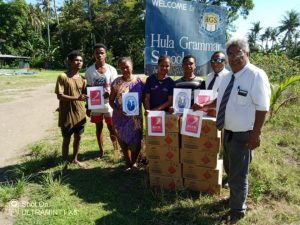 Donaciones de ayuda humanitaria en Papúa Nueva Guinea