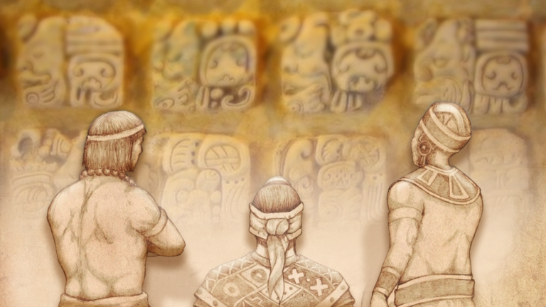Presentamos algunos interesantes ejemplos que resaltan similitudes entre la escritura de los jeroglíficos mayas y la escritura nefita