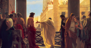 Jesús es juzgado ante Caifás y el Sanedrín