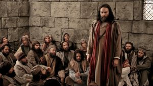 Pedro enseña durante el Concilio de Jerusalén