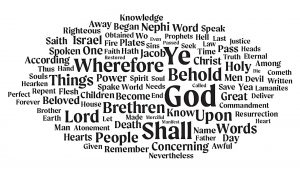 Imagen que ilustra múltiples palabras teológicas en referencia a la voz de Jacob